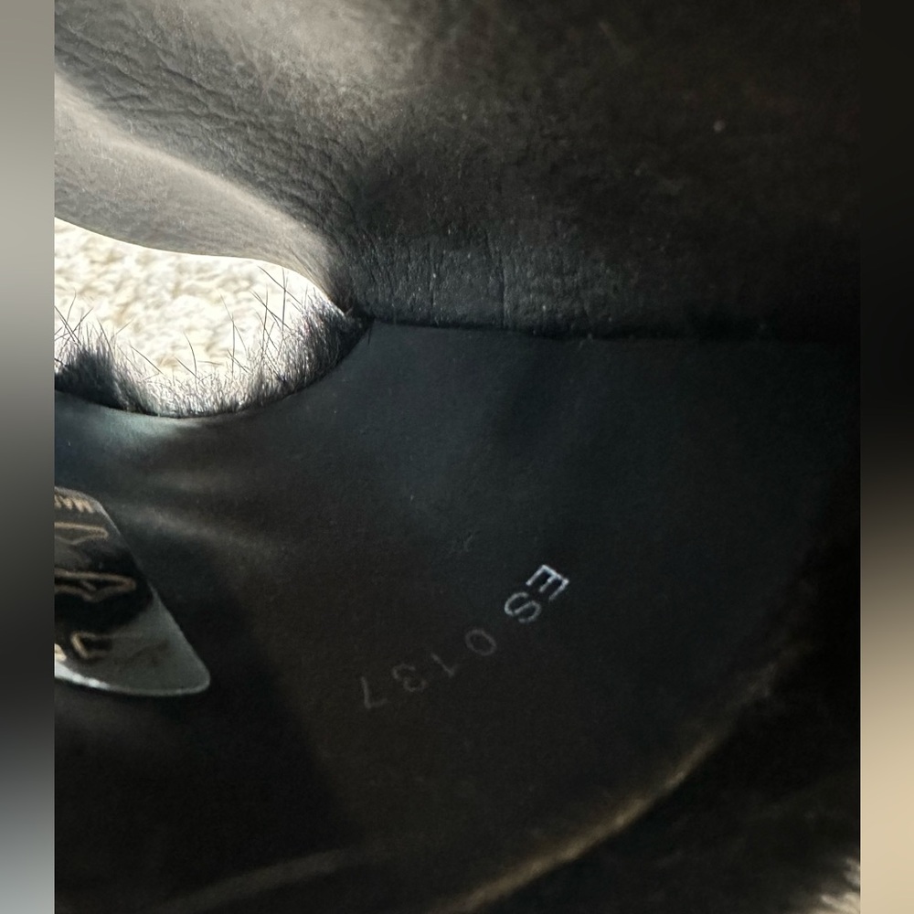 Givenchy Fur Slide Sandals; Black; Size 37 - Picture 4 of 12